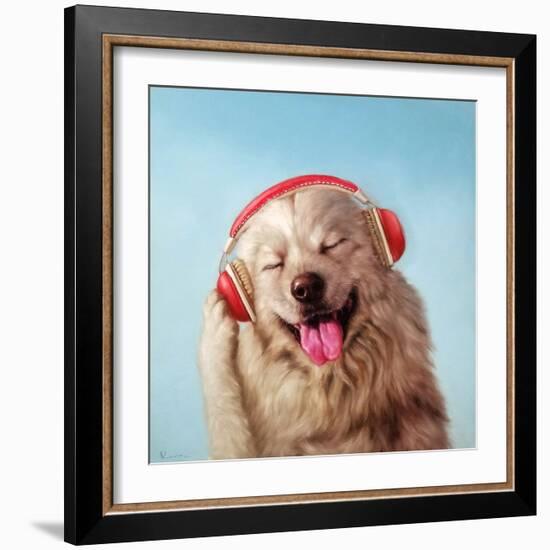 Woof Jam-Lucia Heffernan-Framed Art Print