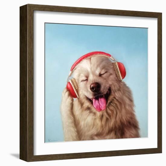 Woof Jam-Lucia Heffernan-Framed Art Print