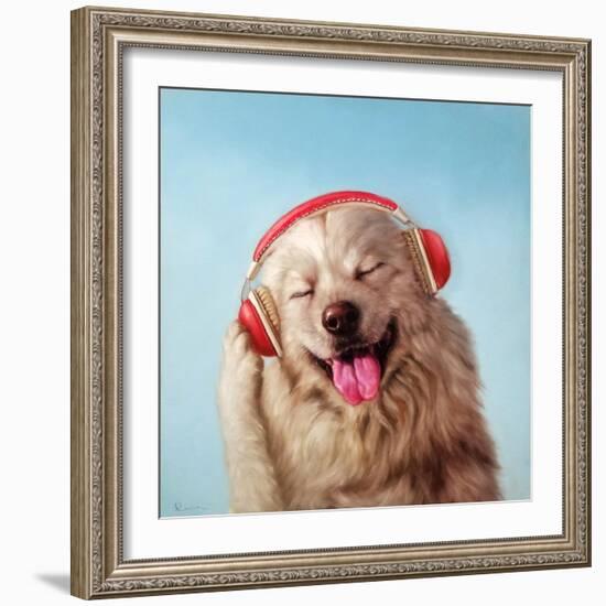 Woof Jam-Lucia Heffernan-Framed Art Print