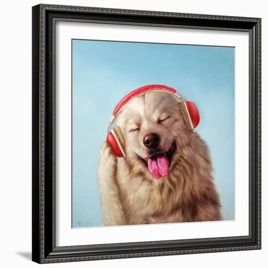 Woof Jam-Lucia Heffernan-Framed Art Print