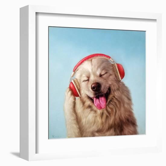 Woof Jam-Lucia Heffernan-Framed Art Print