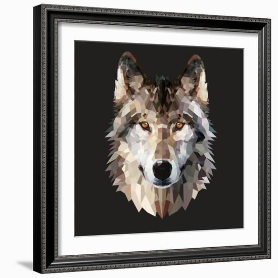 Woof-Lora Kroll-Framed Art Print