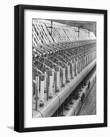 Wool Spinning - Patons and Baldwins-Heinz Zinram-Framed Photographic Print