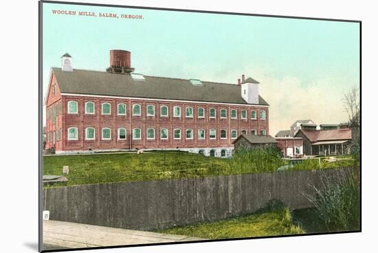 Woolen Mills, Salem-null-Mounted Art Print