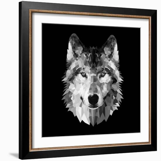 Woolf Head 2-Lisa Kroll-Framed Art Print