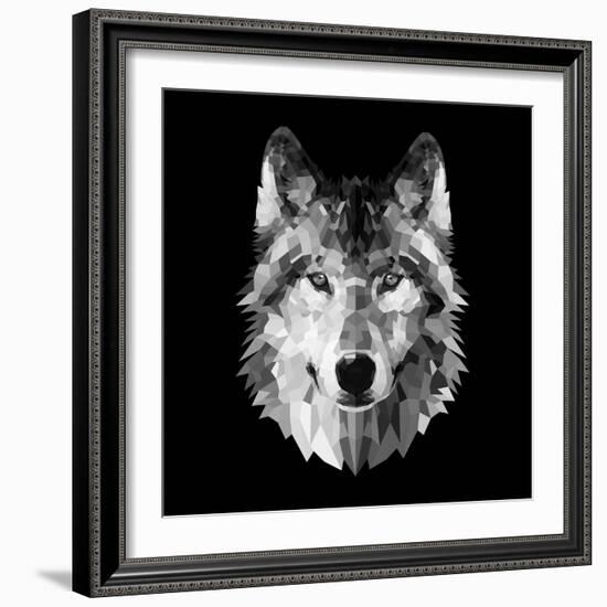 Woolf Head 2-Lisa Kroll-Framed Art Print