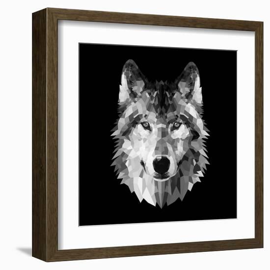 Woolf Head 2-Lisa Kroll-Framed Art Print