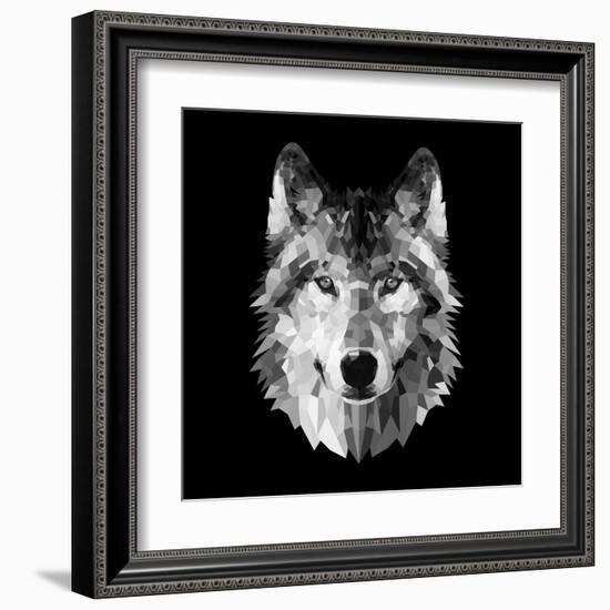 Woolf Head 2-Lisa Kroll-Framed Art Print