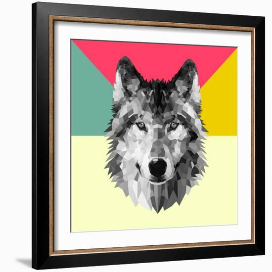 Woolf Head-Lisa Kroll-Framed Art Print