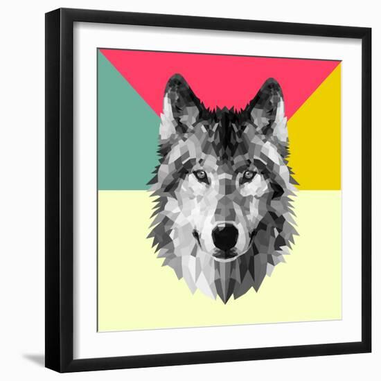 Woolf Head-Lisa Kroll-Framed Art Print