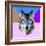 Woolf in Blue Glasses-Lisa Kroll-Framed Premium Giclee Print