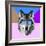 Woolf in Blue Glasses-Lisa Kroll-Framed Premium Giclee Print