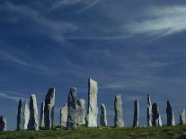 Callanish Standing Stones, Lewis, Outer Hebrides, Scotland, United Kingdom, Europe-Woolfitt Adam-Laminated Photographic Print