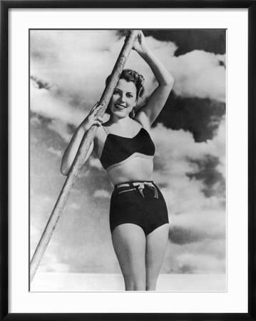 Woollen Swimwear 1940' Photographic Print
