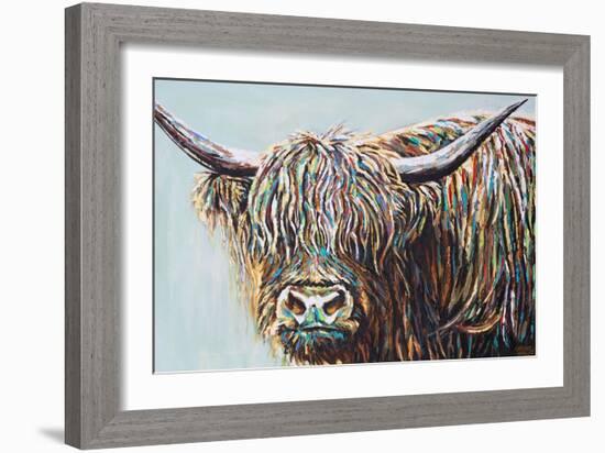 Woolly Highland I-Carolee Vitaletti-Framed Art Print