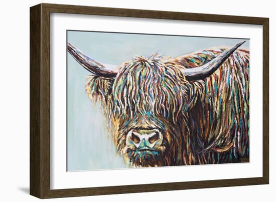 Woolly Highland I-Carolee Vitaletti-Framed Art Print