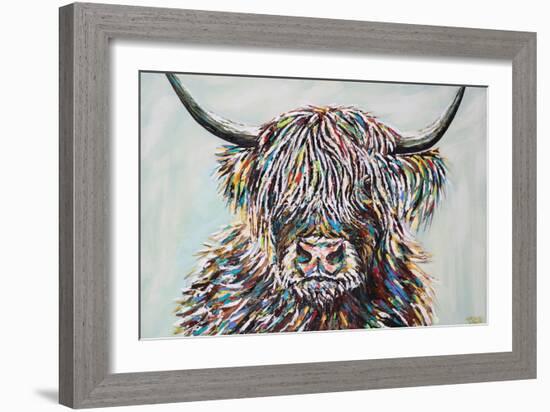 Woolly Highland II-Carolee Vitaletti-Framed Art Print