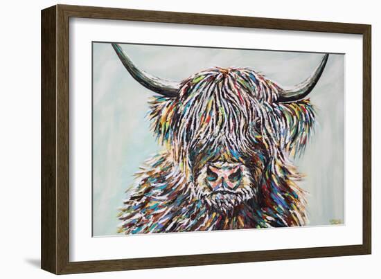 Woolly Highland II-Carolee Vitaletti-Framed Art Print
