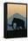 Woolly Mammoth-Lantern Press-Framed Stretched Canvas