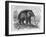 Woolly Mammoth-null-Framed Giclee Print