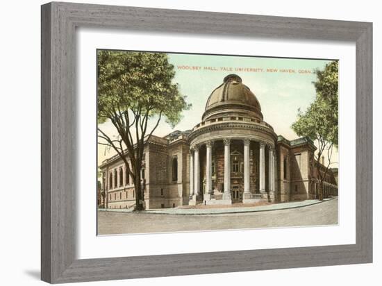 Woolsey Hall, Yale, New Haven, Connecticut-null-Framed Art Print