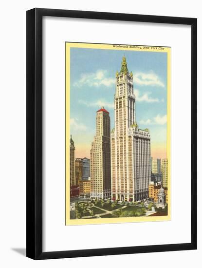 Woolworth Building, New York City-null-Framed Art Print