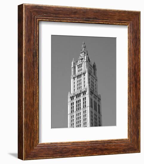 Woolworth Building, New York-Phil Maier-Framed Art Print