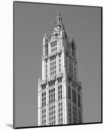 Woolworth Building, New York-Phil Maier-Mounted Art Print