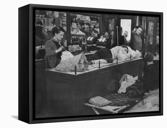 Woolworth Strike-William Vandivert-Framed Premier Image Canvas