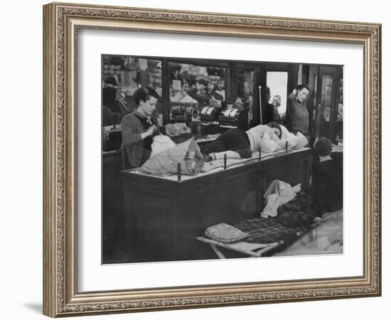 Woolworth Strike-William Vandivert-Framed Photographic Print