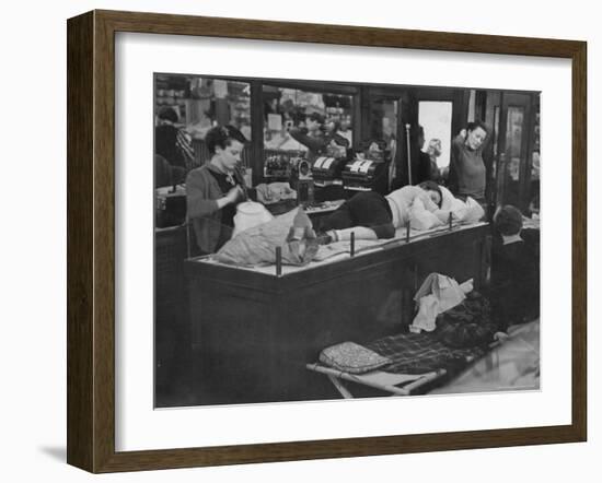 Woolworth Strike-William Vandivert-Framed Photographic Print