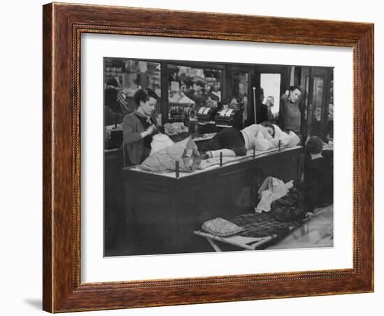 Woolworth Strike-William Vandivert-Framed Photographic Print