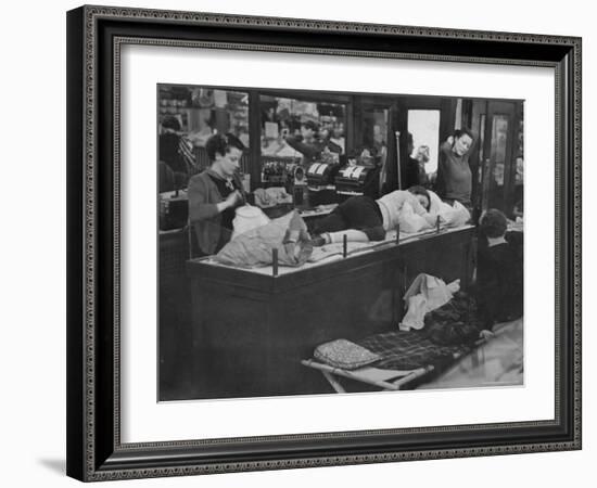 Woolworth Strike-William Vandivert-Framed Photographic Print