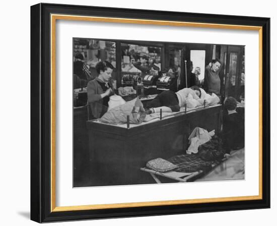 Woolworth Strike-William Vandivert-Framed Photographic Print