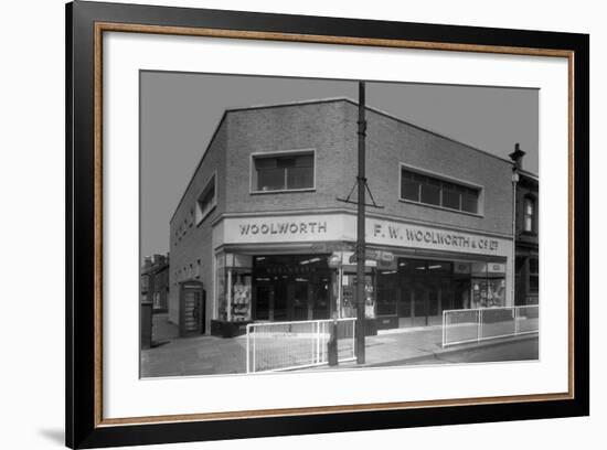 Woolworths Store, Parkgate, Rotherham, South Yorkshire, 1957-Michael Walters-Framed Photographic Print