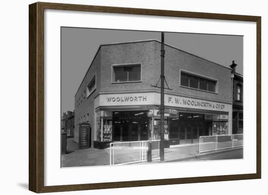 Woolworths Store, Parkgate, Rotherham, South Yorkshire, 1957-Michael Walters-Framed Photographic Print