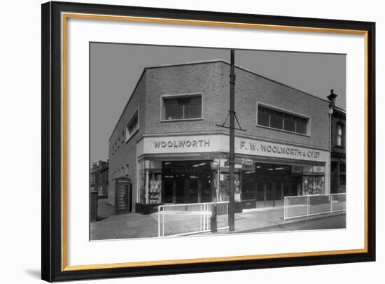 Woolworths Store, Parkgate, Rotherham, South Yorkshire, 1957-Michael Walters-Framed Photographic Print