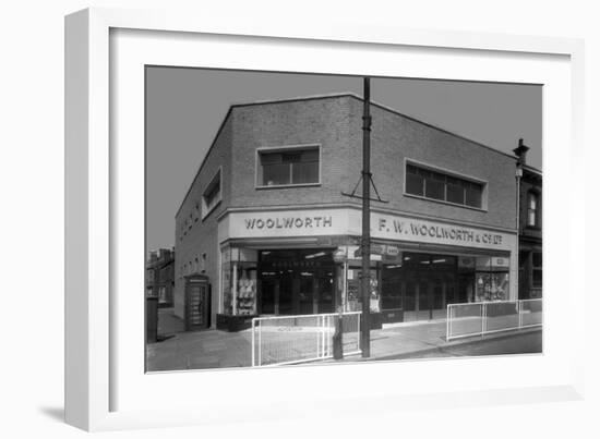 Woolworths Store, Parkgate, Rotherham, South Yorkshire, 1957-Michael Walters-Framed Photographic Print