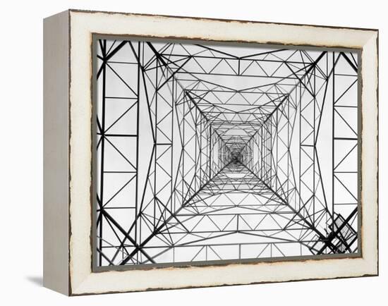 WOR Radio Transmitting Tower-Margaret Bourke-White-Framed Premier Image Canvas