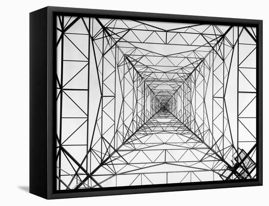 WOR Radio Transmitting Tower-Margaret Bourke-White-Framed Premier Image Canvas