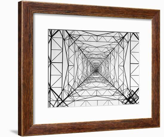 WOR Radio Transmitting Tower-Margaret Bourke-White-Framed Premium Photographic Print