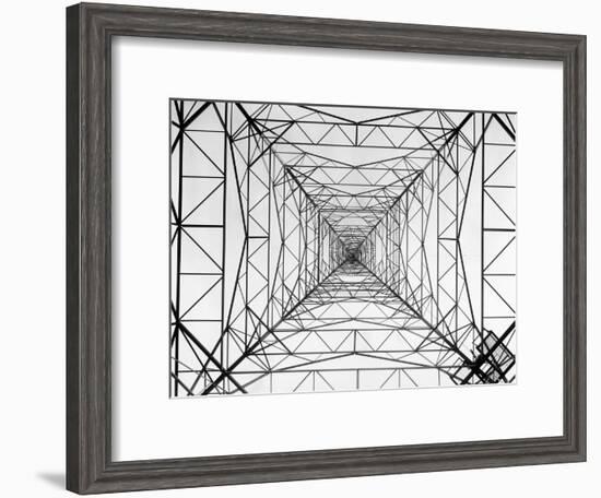 WOR Radio Transmitting Tower-Margaret Bourke-White-Framed Premium Photographic Print