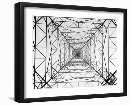 WOR Radio Transmitting Tower-Margaret Bourke-White-Framed Premium Photographic Print