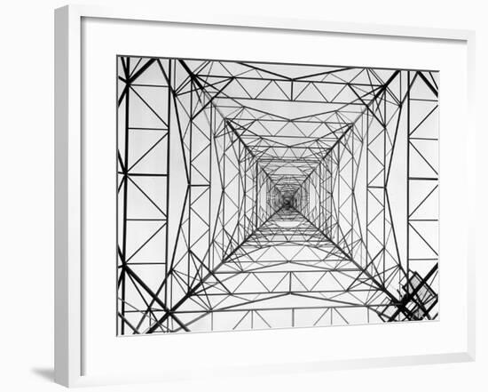 WOR Radio Transmitting Tower-Margaret Bourke-White-Framed Premium Photographic Print