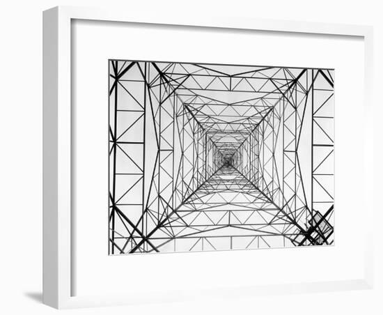 WOR Radio Transmitting Tower-Margaret Bourke-White-Framed Photographic Print