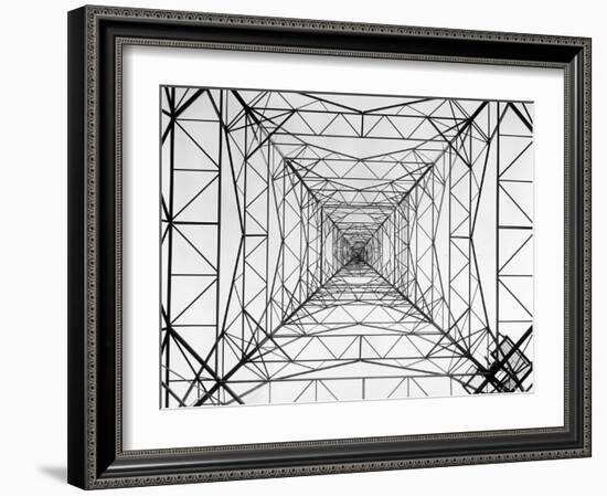 WOR Radio Transmitting Tower-Margaret Bourke-White-Framed Photographic Print