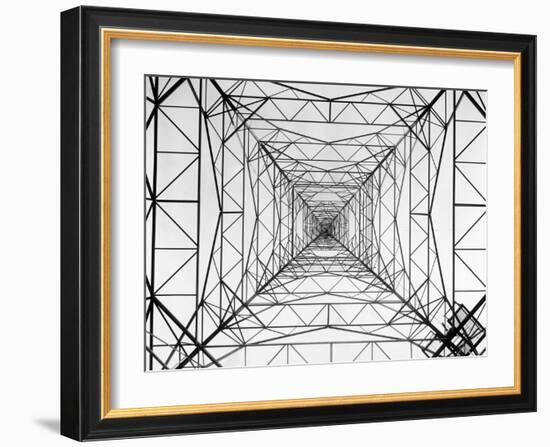 WOR Radio Transmitting Tower-Margaret Bourke-White-Framed Photographic Print