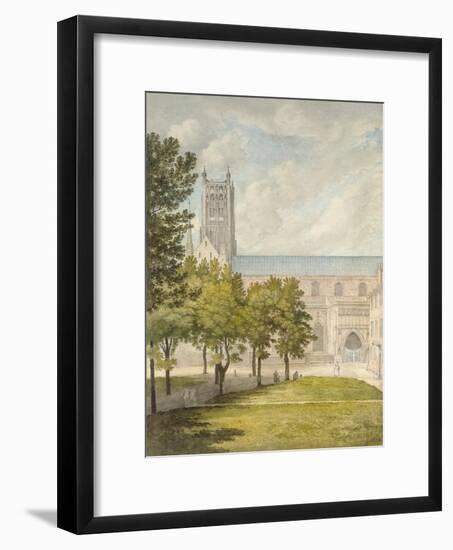 Worcester Cathedral, Probably 1774-John Baptist Malchair-Framed Giclee Print