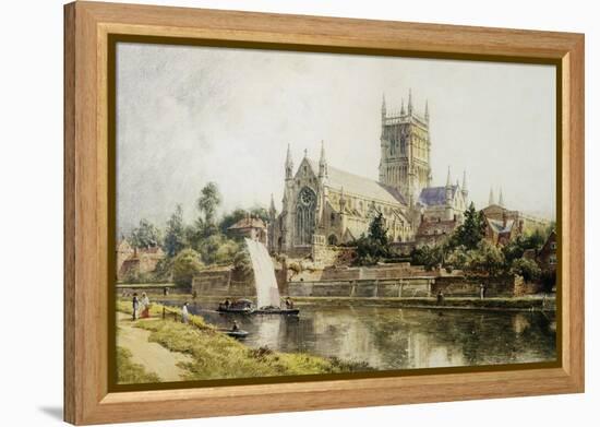 Worcester Cathedral-John O'connor-Framed Premier Image Canvas