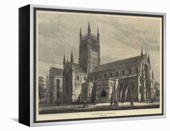 Worcester Cathedral-Samuel Read-Framed Premier Image Canvas